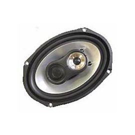  Колонки автомобильные Phantom FS-693 (без решетки) 200Вт 93дБ 4Ом 15x23см (6x9дюйм) (ком.:2кол.) коаксиальные трехполосные 