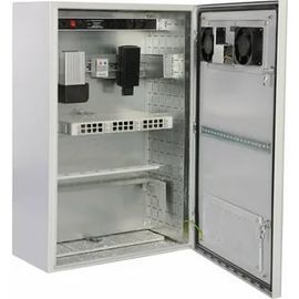  ЦМО Шкаф уличный всепогодный настенный 12U (600х500), передняя дверь вент. (ШТВ-Н-12.6.5-4ААА) 