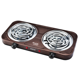  Электрическая плитка Centek CT-1509 (Siberia) 2 конфорки ТЭН 140мм, 2000Вт, индикатор работы 