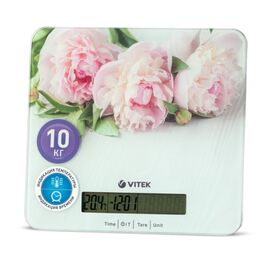  Весы кухонные Vitek VT-2414 цветы 