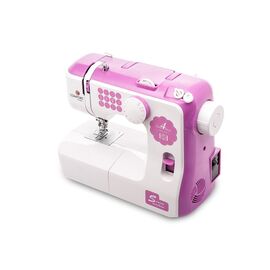  Швейная машина Comfort 210 белый/розовый, электромеханическое управление, вертикальный  челнок, количество операций: 15 