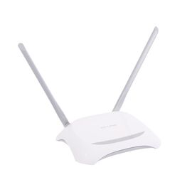  TP-LINK TL-WR840N, Wi-Fi Роутер, 300Mbps, Mediatek, 2T2R, 2.4GHz, 802.11n/g/b, 4-port Switch, 2 несъёмные антенны 5 dBi 