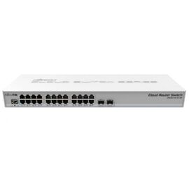  Коммутатор MikroTik CRS326-24G-2S+RM 24G 2SFP+ управляемый 