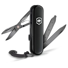  Нож перочинный Victorinox Signature Lite Onyx Black (0.6226.31P) 58мм 8функций черный подар.коробка 