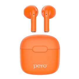  Беспроводные наушники PERO TWS05 COLORFUL Orange 
