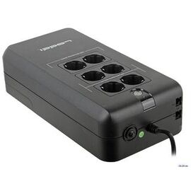  ИБП Ippon Back Verso 800 Euro, резервный, 800 ВА / 420 Вт, количество выходных разъемов: 6 (4 с питанием от батареи), защита телефонной линии 