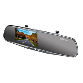  DVR Artway AV-610, 2 в 1: Регистратор/Зеркало, 1280x720/30 fps, 90 ͦ , LCD 2.4", AVI (M-JPEG), G-сенсор, USB, MicroSD (до 32GB), 100mAh 