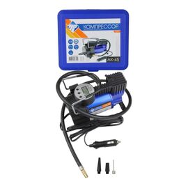  Компрессор NOVA BRIGHT АК-45 металлический корпус, пластиковый кейс (36449) 