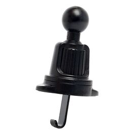  Крепление для автомобильного держателя - комплектующие (3) в дефлектор (black) (238881) 