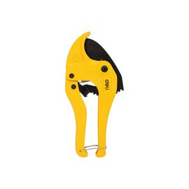  Труборез для пластиковых труб Deli DL350042 с храповым механизмом диаметр реза до 42мм, лезвия из нержавеющей стали с тефлоновым покрытием 