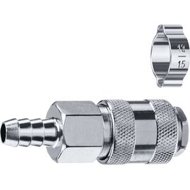  Переходник для пневмоинструмента Зубр 64917-10 серый 