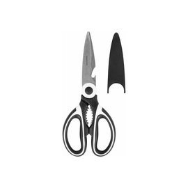  Ножницы кухонные DASWERK 608904 210мм, с орехоколом, открывашкой, футляром для лезвий 