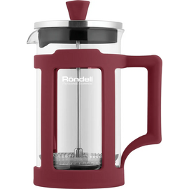  Френч-пресс Rondell Stripes RDS-1641 0.6л красный 