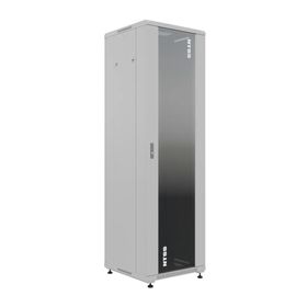  Шкаф серверный NTSS Премиум NTSS-R42U6060GS напольный 42U 600x600мм пер.дв.стекл металл 900кг серый 510мм 78.1кг 1987мм IP20 сталь 