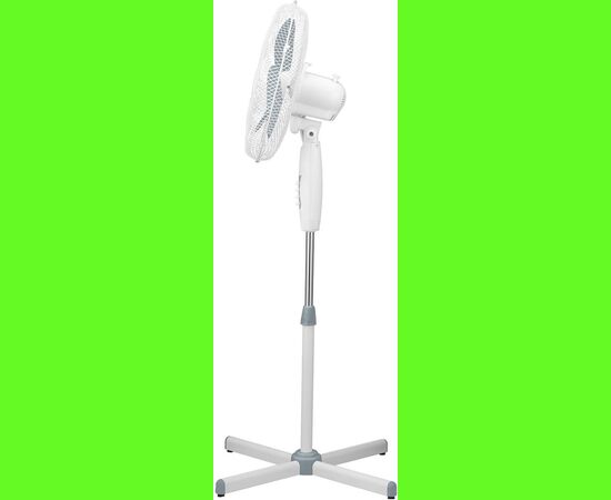  Вентилятор напольный Scarlett SC-SF111B27 серый/белый 