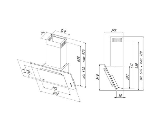  Вытяжка Akpo WK-4 Optima Eco белый 2225 